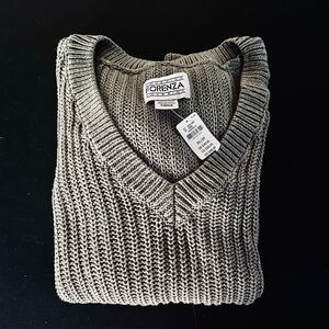 Victoria’s Secret PINK Green V-Neck Knit Sweater